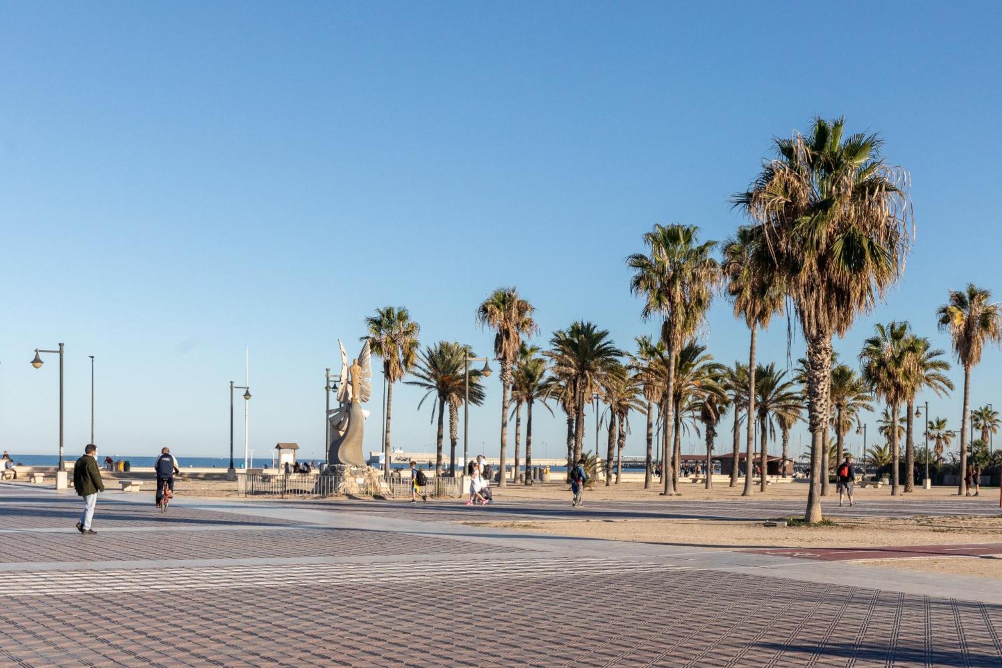 Apartup Las Arenas Beach Valencia Luaran gambar