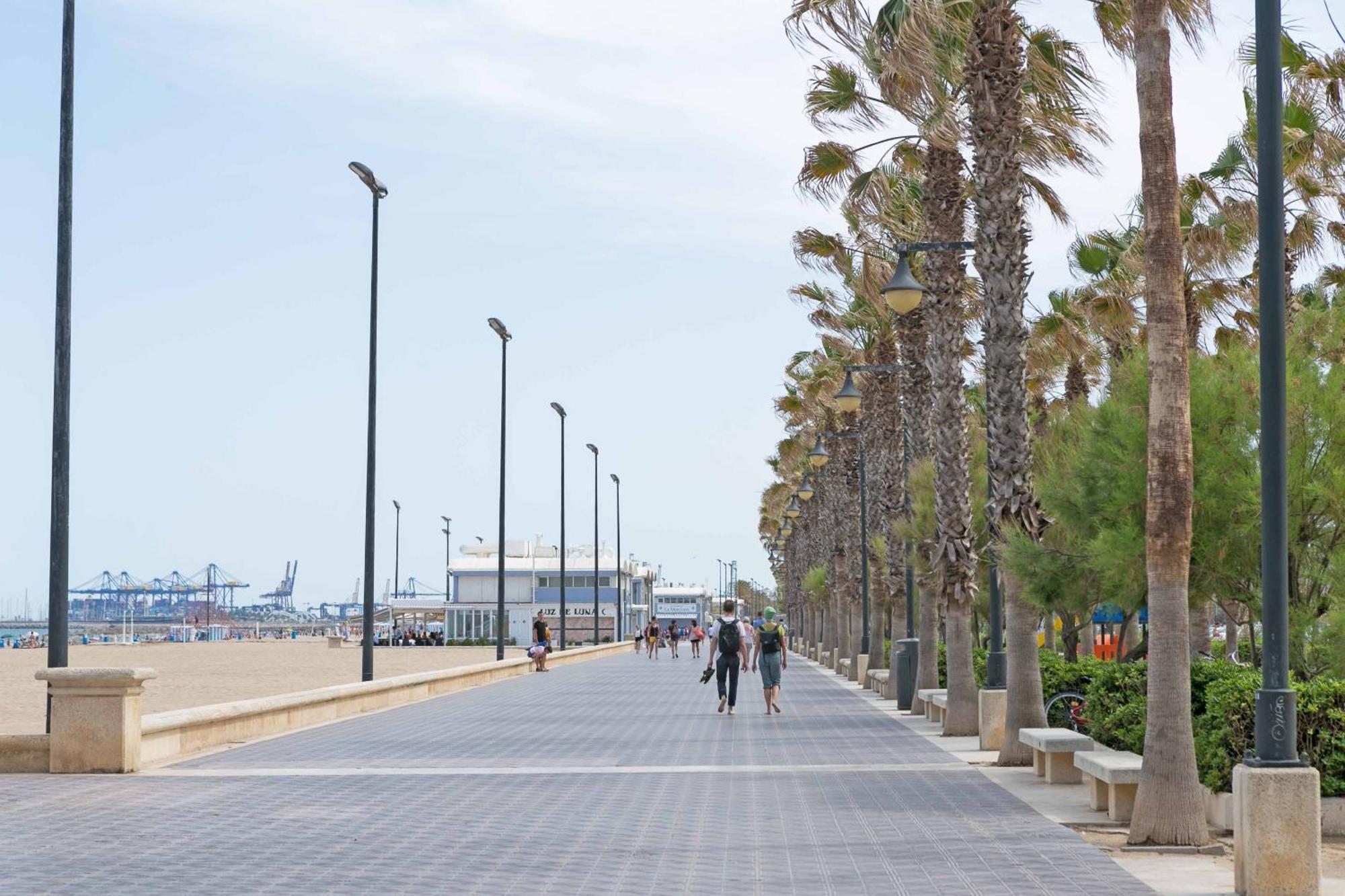 Apartup Las Arenas Beach Valencia Luaran gambar